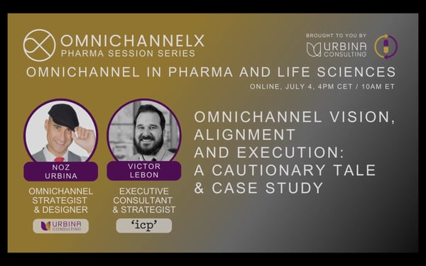 OmnichannelX Webinar: Omnichannel vision, alignment and execution: A life sciences cautionary tale & case study Thumbnail