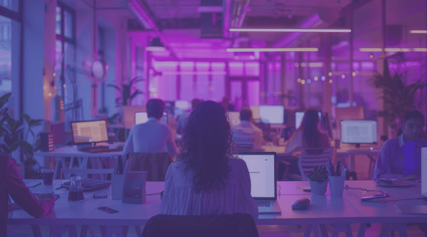 Stock Banner Image - Back Purple