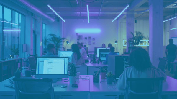 Stock Banner Image - Office Blue