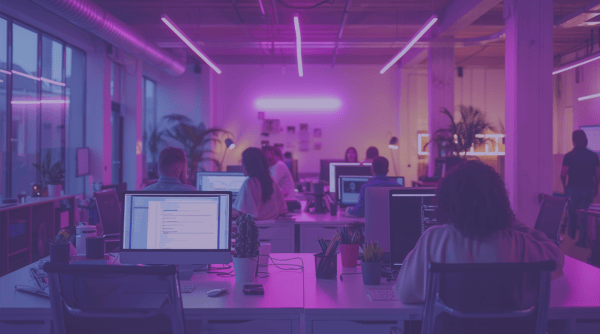 Stock Banner Image - Office Purple