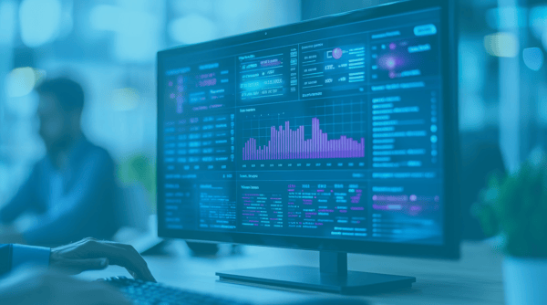 Stock Banner Image - Screen Blue